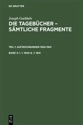 Book cover of 1. 1. 1940–8. 7. 1941 by Institut für Zeitgeschichte in Verbindung mit dem Bundesarchiv