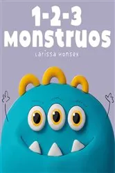 Book cover of 1-2-3 Monstruos by Larissa Honsek