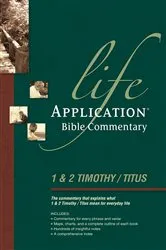Book cover of 1 & 2 Timothy and Titus by Livingstone
