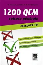 Book cover of 1 200 QCM Concours IFSI Culture générale by Olivier Perche