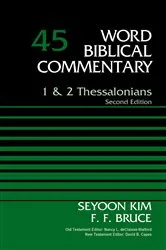 Book cover of 1 and 2 Thessalonians, Volume 45 (2nd ed.) by Dr. Seyoon Kim