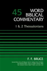 Book cover of 1 and 2 Thessalonians, Volume 45 by F. F. Bruce