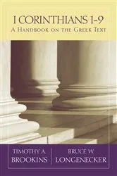 Book cover of 1 Corinthians 1-9 by Timothy A. Brookins