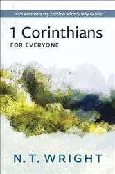Book cover of 1 Corinthians for Everyone by N.T. Wright