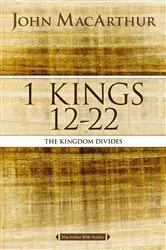 Book cover of 1 Kings 12 to 22 by John F. MacArthur