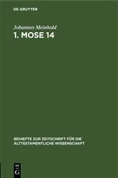 Book cover of 1. Mose 14 by Unknown