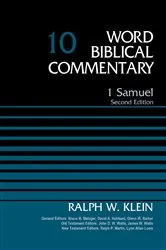 Book cover of 1 Samuel, Volume 10 (2nd ed.) by Dr. Ralph W. Klein