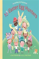 Book cover of 10 Easter Egg Hunters by Janet Schulman