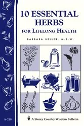 Book cover of 10 Essential Herbs for Lifelong Health by Unknown