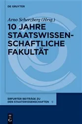 Book cover of 10 Jahre Staatswissenschaftliche Fakultät by Arno Scherzberg