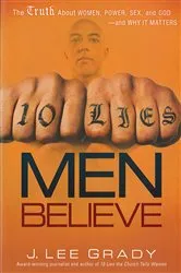 Book cover of 10 Lies Men Believe by Lee Grady