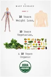 Book cover of 10 Years Weight Loss, 10 Years Vegetarian, & 10 Years Organic - Part 2 by Unknown