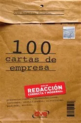 Book cover of 100 cartas de empresa by Juan Sebastián González