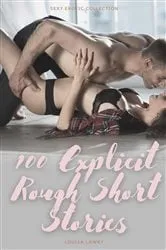 Book cover of 100 Explicit Rough Short Stories - Sexy Erotic Collection by Louisa Lawry