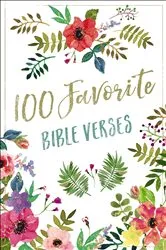 Book cover of 100 Favorite Bible Verses by Thomas Nelson