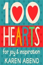 Book cover of 100 Hearts by Karen Abend