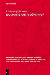 Book cover of 100 Jahre „Anti-Dühring“ by R. Kirchhoff