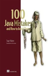 Book cover of 100 Java Mistakes and How to Avoid Them by Tagir Valeev