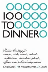 Book cover of 100 to Dinner by Elspeth Middleton