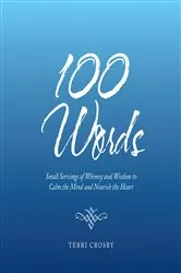 Book cover of 100 Words by Terri Crosby
