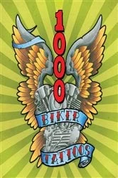 Book cover of 1000 Biker Tattoos by Sara Liberte