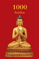 Book cover of 1000 Buddhas by Rhys Davids Ph.D. LLD.
