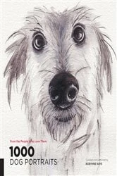 Book cover of 1,000 Dog Portraits by Robynne Raye