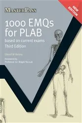 Book cover of 1000 EMQs for PLAB (3rd ed.) by Sherif W. Helmy