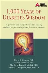 Book cover of 1,000 Years of Diabetes Wisdom by Unknown