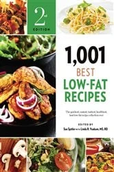 Book cover of 1,001 Best Low-Fat Recipes by Linda Yoakam