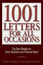 Book cover of 1001 Letters For All Occasions by Unknown