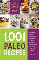 Book cover of 1,001 Paleo Recipes by Arsy Vartanian