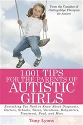 Book cover of 1,001 Tips for the Parents of Autistic Girls by Unknown