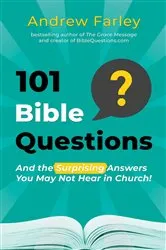 Book cover of 101 Bible Questions by Andrew Farley