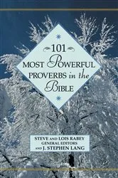 Book cover of 101 Most Powerful Proverbs in the Bible by Unknown
