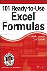 Book cover of 101 Ready-to-Use Excel Formulas by Michael Alexander