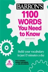 Book cover of 1100 Words You Need to Know + Online Practice by Barron's Educational Series