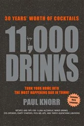 Book cover of 11,000 Drinks by Paul Knorr