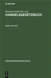 Book cover of §§ 1–104 (3rd ed.) by Hans Würdiger