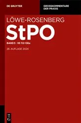 Book cover of §§ 112-136a (28th ed.) by Kerstin Gärtner
