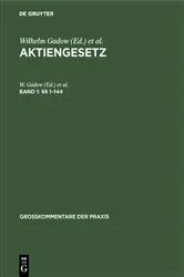 Book cover of §§ 1–144 by Unknown