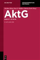 Book cover of §§ 118-130 (5th ed.) by Volker Butzke