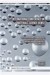 Book cover of 11th International Conference on Materials Science (ICMS 2024) by Jav Davaasambuu