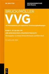 Book cover of §§ 125-129 VVG by Roland Michael Beckmann