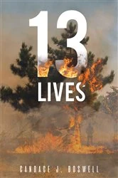 Book cover of 13 Lives by Candace J. Boswell