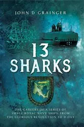 Book cover of 13 Sharks by John D. Grainger