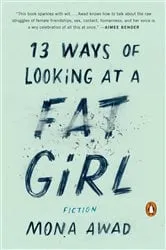 Book cover of 13 Ways of Looking at a Fat Girl by Mona Awad