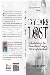 Book cover of 13 Years Lost by Christine Sadry