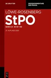 Book cover of §§ 137-150 (27th ed.) by Matthias Jahn