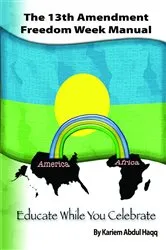 Book cover of 13th Amendment Freedom Week Manual by Unknown